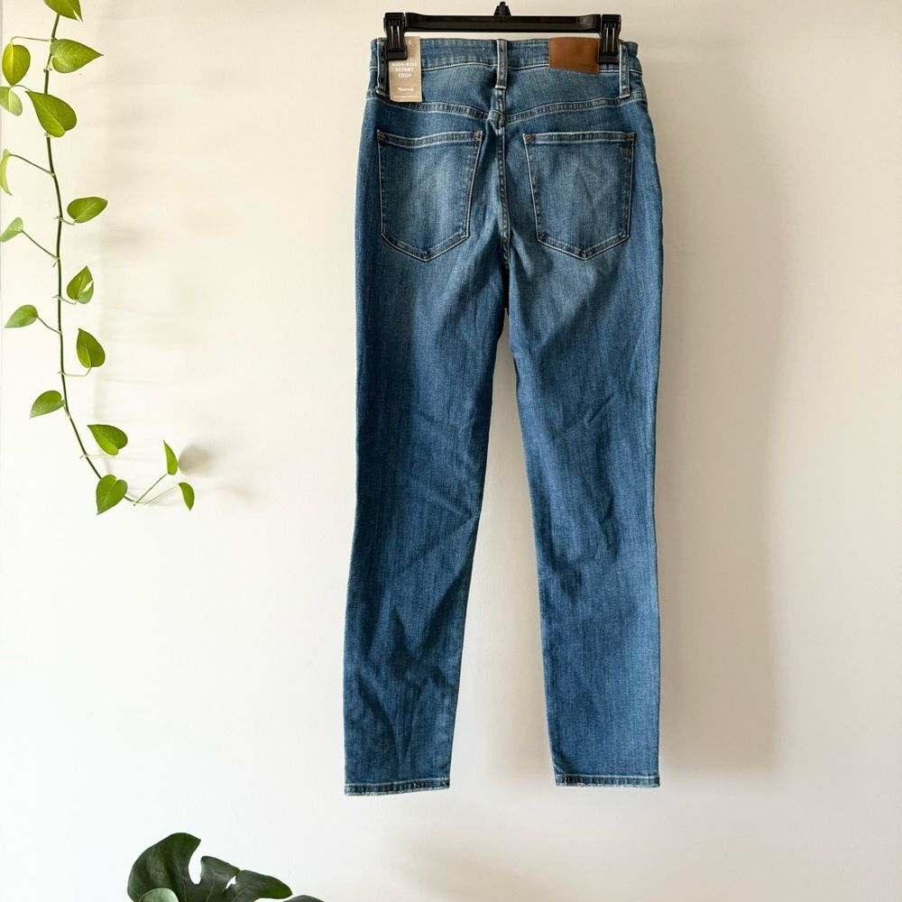 NWT Madewell Curvy High-Rise Skinny Crop Jeans Size 26 Style‎ #MC507 - Picture 6 of 9